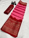 Wow Antic Designer Jacquard  Border Dola Silk Sarees Wholesale Shop In Surat